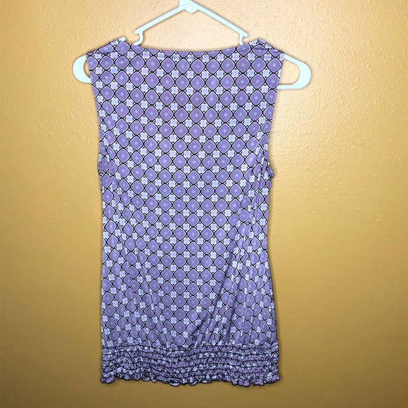 Maurices Tank Top Purple Slouch Neck Sleeveless, M - Picture 2 of 7